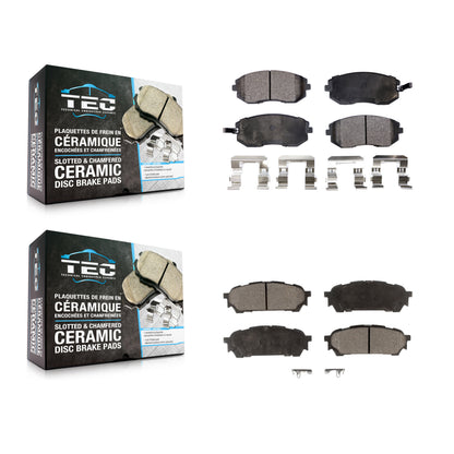 [Avant + Arrière] Kit de plaquette (céramique) de frein pour Subaru Forester Impreza Saab 9-2X KTC-100485