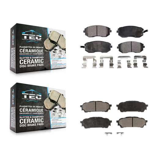 [Avant + Arrière] Kit de plaquette (céramique) de frein pour Subaru Forester Impreza Saab 9-2X KTC-100485