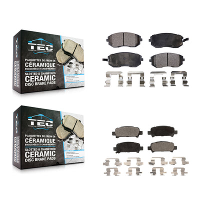 [Avant + Arrière] Kit de plaquette (céramique) de frein pour Subaru Outback Impreza Forester Legacy Baja KTC-100487