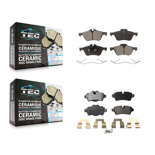 [Avant + Arrière] Kit de plaquette (céramique) de frein pour Mini Cooper avec 276mm Diameter Rotor KTC-100490