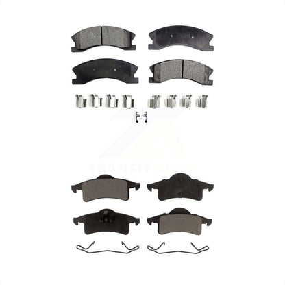 [Avant + Arrière] Kit de plaquette (céramique) de frein pour Jeep Grand Cherokee KTC-100492 par TEC