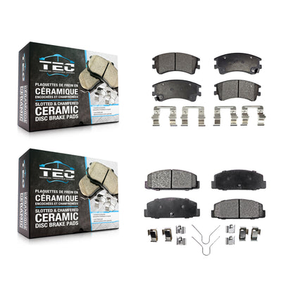 [Avant + Arrière] Kit de plaquette (céramique) de frein pour 2003-2005 Mazda 6 KTC-100498