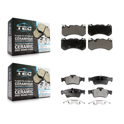 [Avant + Arrière] Kit de plaquette (céramique) de frein pour Mercedes-Benz G63 AMG G65 KTC-100511