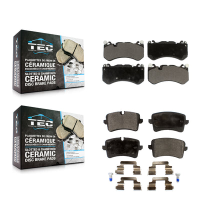 [Avant + Arrière] Kit de plaquette (céramique) de frein pour Audi RS7 KTC-100512