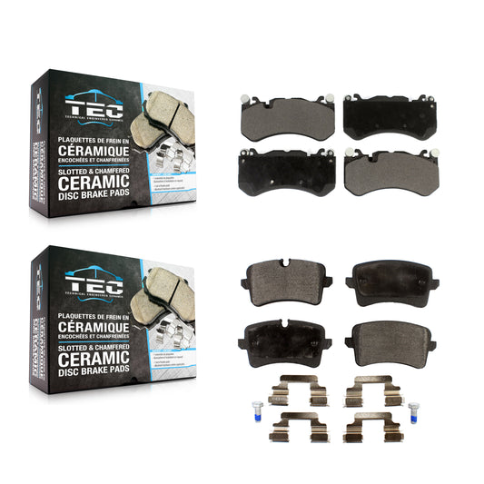 [Avant + Arrière] Kit de plaquette (céramique) de frein pour Audi RS7 KTC-100512