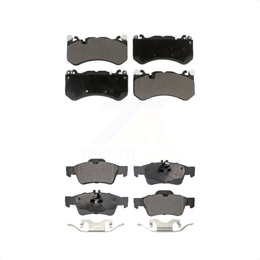 [Avant + Arrière] Kit de plaquette (céramique) de frein pour 2010-2011 Mercedes-Benz SL65 AMG KTC-100513 par TEC