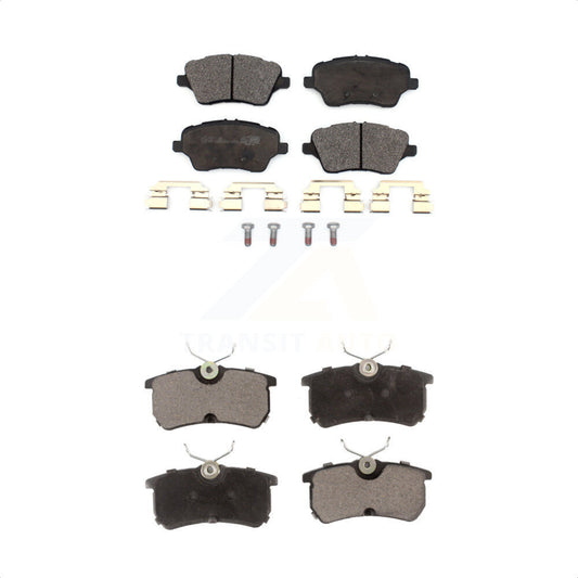 [Avant + Arrière] Kit de plaquette (céramique) de frein pour 2014-2019 Ford Fiesta ST KTC-100526 par TEC