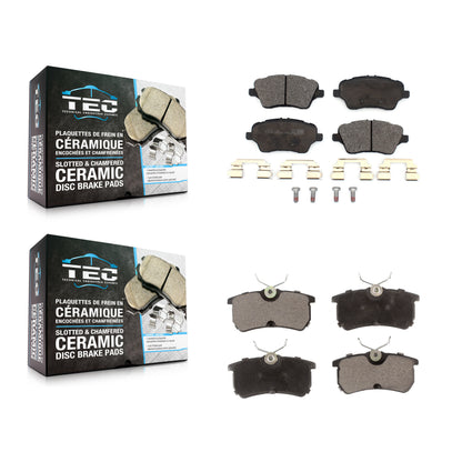 [Avant + Arrière] Kit de plaquette (céramique) de frein pour 2014-2019 Ford Fiesta ST KTC-100526