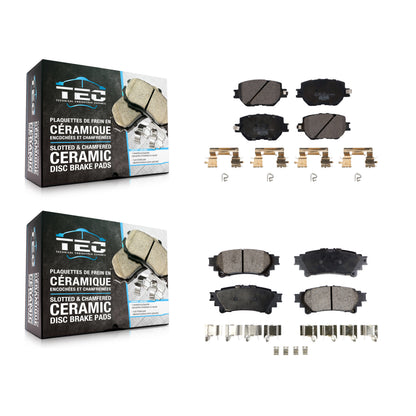 [Avant + Arrière] Kit de plaquette (céramique) de frein pour Lexus IS250 KTC-100527