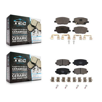 [Avant + Arrière] Kit de plaquette (céramique) de frein pour Jeep Renegade Fiat 500X KTC-100533
