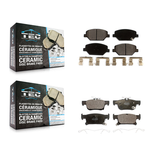 [Avant + Arrière] Kit de plaquette (céramique) de frein pour Buick Envision KTC-100541
