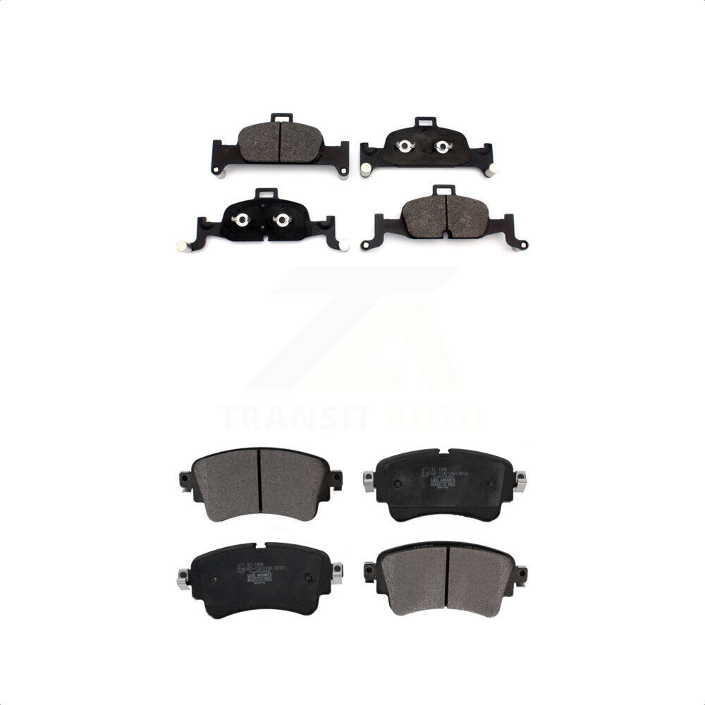 [Avant + Arrière] Kit de plaquette (céramique) de frein pour Audi Q5 A4 A5 Quattro A6 Sportback allroad KTC-100543 par TEC