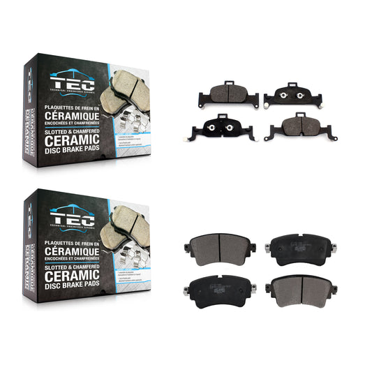 [Avant + Arrière] Kit de plaquette (céramique) de frein pour Audi Q5 A4 A5 Quattro A6 Sportback allroad KTC-100543