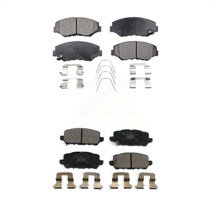 [Avant + Arrière] Kit de plaquette (céramique) de frein pour 2016 Honda CR-Z KTC-100548 par TEC