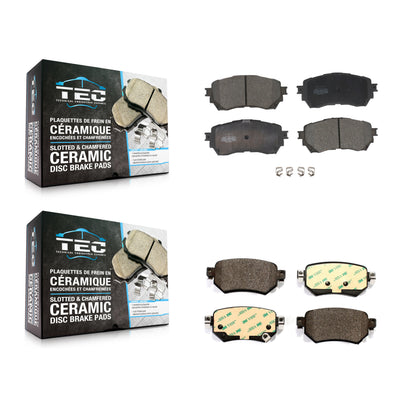 [Avant + Arrière] Kit de plaquette (céramique) de frein pour Mazda 6 KTC-100549
