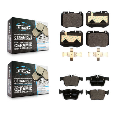[Avant + Arrière] Kit de plaquette (céramique) de frein pour Mercedes-Benz C300 C400 C350e KTC-100553