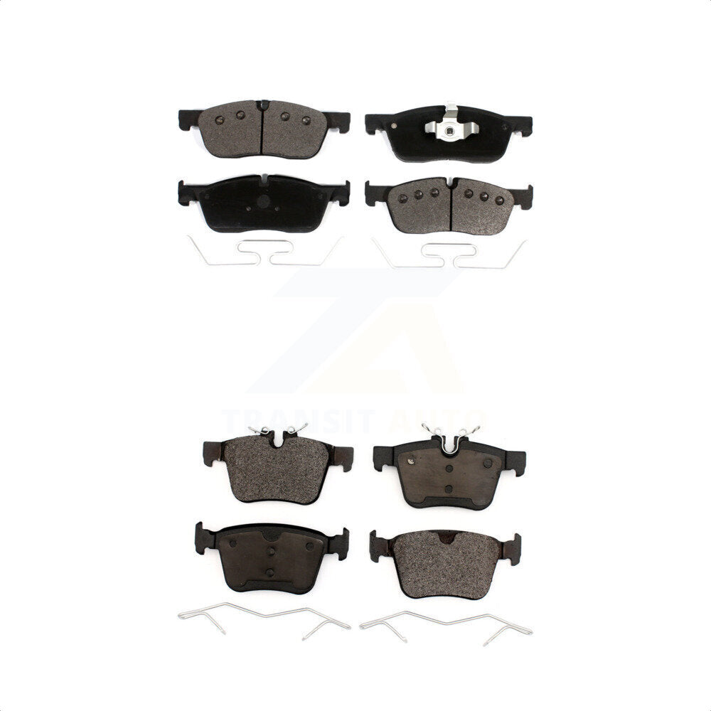 [Avant + Arrière] Kit de plaquette (céramique) de frein pour Land Rover Jaguar F-Pace Discovery Sport Range Evoque Velar XE XF E-Pace KTC-100555 par TEC