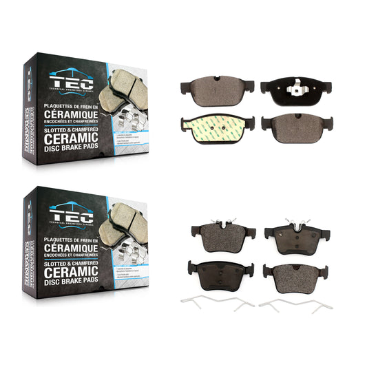 [Avant + Arrière] Kit de plaquette (céramique) de frein pour 2016-2019 Volvo XC90 KTC-100556