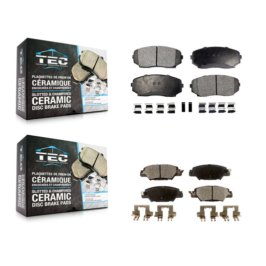 [Avant + Arrière] Kit de plaquette (céramique) de frein pour 2019-2022 Mazda CX-5 Turbocharged KTC-100563