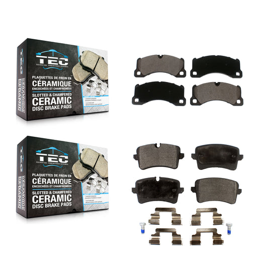 [Avant + Arrière] Kit de plaquette (céramique) de frein pour Porsche Macan KTC-100564