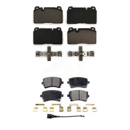 [Avant + Arrière] Kit de plaquette (céramique) de frein pour 2016 Audi Q5 FLEX engine KTC-100567 par TEC