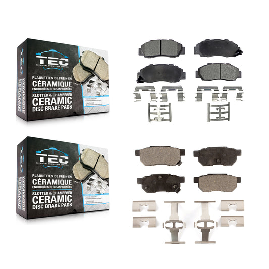 [Avant + Arrière] Kit de plaquette (céramique) de frein pour 1992-1993 Acura Integra GS-R KTC-100570