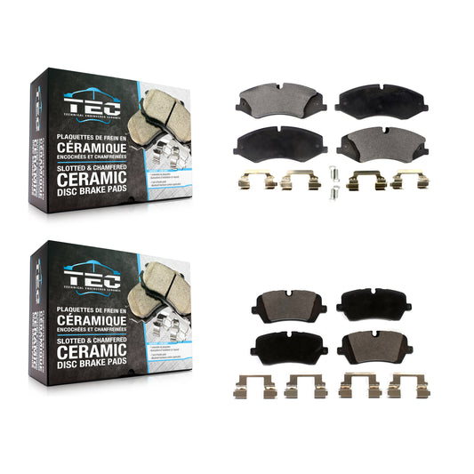 [Avant + Arrière] Kit de plaquette (céramique) de frein pour Land Rover Range Sport Discovery KTC-100577