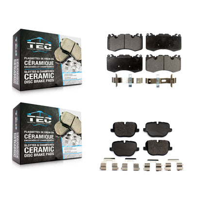 [Avant + Arrière] Kit de plaquette (céramique) de frein pour Land Rover Range Sport Supercharged KTC-100578