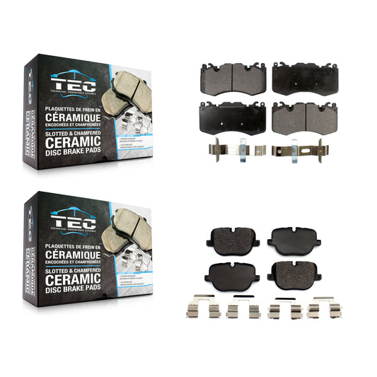 [Avant + Arrière] Kit de plaquette (céramique) de frein pour Land Rover Range Sport Supercharged KTC-100578