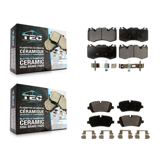 [Avant + Arrière] Kit de plaquette (céramique) de frein pour Land Rover Range Sport KTC-100579