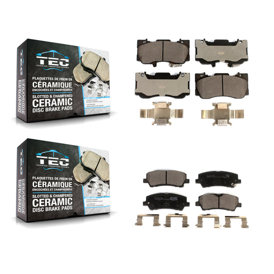 [Avant + Arrière] Kit de plaquette (céramique) de frein pour Ford Mustang KTC-100591