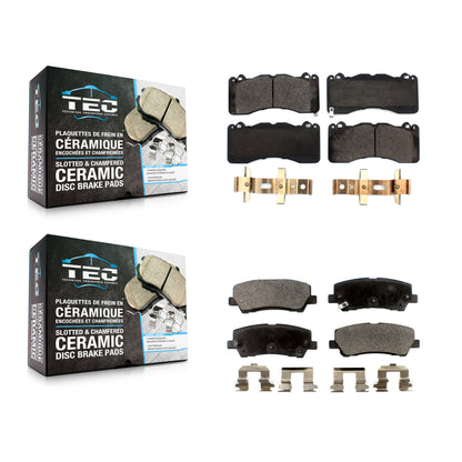 [Avant + Arrière] Kit de plaquette (céramique) de frein pour Ford Mustang KTC-100592