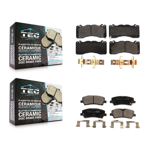 [Avant + Arrière] Kit de plaquette (céramique) de frein pour Ford Mustang KTC-100593