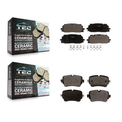 [Avant + Arrière] Kit de plaquette (céramique) de frein pour Audi Q7 Q8 A8 Quattro KTC-100594