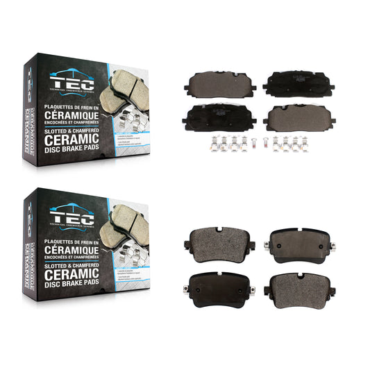 [Avant + Arrière] Kit de plaquette (céramique) de frein pour Audi Q7 Q8 A8 Quattro KTC-100594