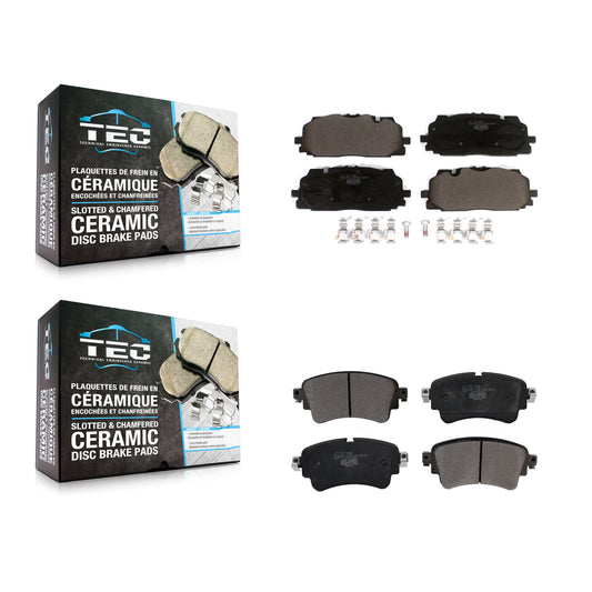 [Avant + Arrière] Kit de plaquette (céramique) de frein pour Audi A6 Quattro S5 S4 Sportback allroad A7 KTC-100595