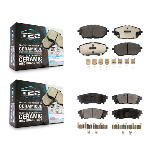 [Avant + Arrière] Kit de plaquette (céramique) de frein pour Toyota C-HR KTC-100597
