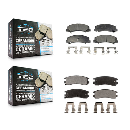 [Avant + Arrière] Kit de plaquette (céramique) de frein pour Chevrolet Impala Buick LaCrosse Monte Carlo Allure KTC-100605