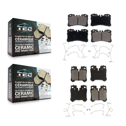 [Avant + Arrière] Kit de plaquette (céramique) de frein pour Lexus LS460 LS500 LS600h LS500h KTC-100609