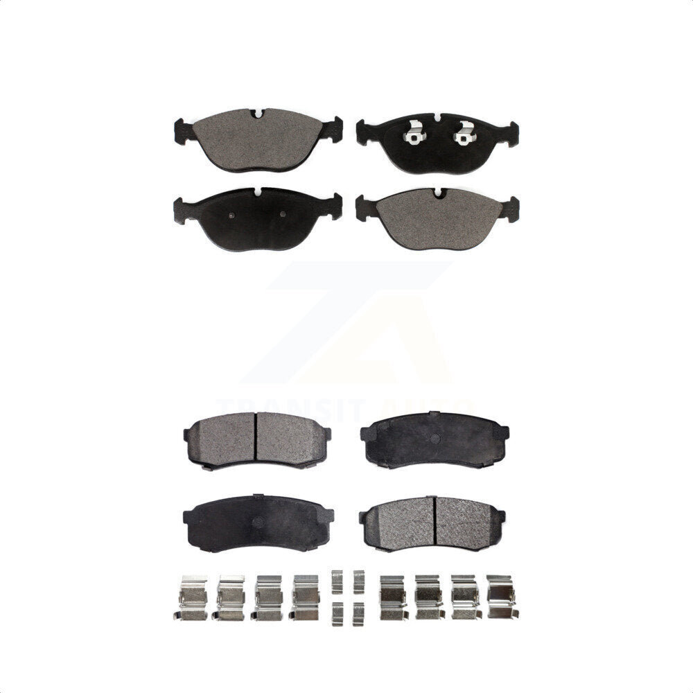 [Avant + Arrière] Kit de plaquette (céramique) de frein pour 2000 Mercedes-Benz C43 AMG KTC-100614 par TEC