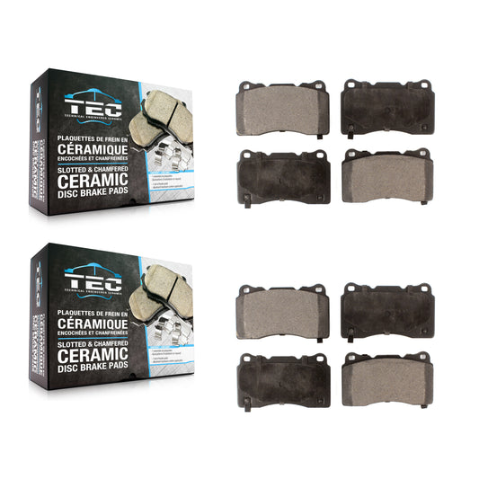 [Avant + Arrière] Kit de plaquette (céramique) de frein pour 2005-2006 Ford GT KTC-100623