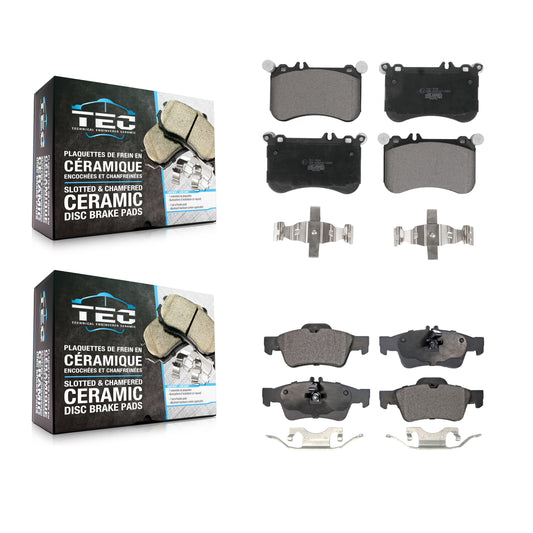 [Avant + Arrière] Kit de plaquette (céramique) de frein pour Mercedes-Benz CLS550 E550 KTC-100631