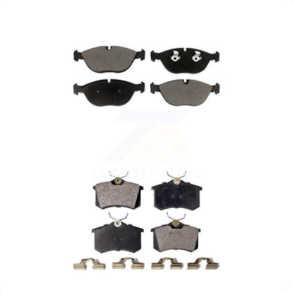 [Avant + Arrière] Kit de plaquette (céramique) de frein pour Audi TT Quattro Volkswagen R32 KTC-100646 par TEC