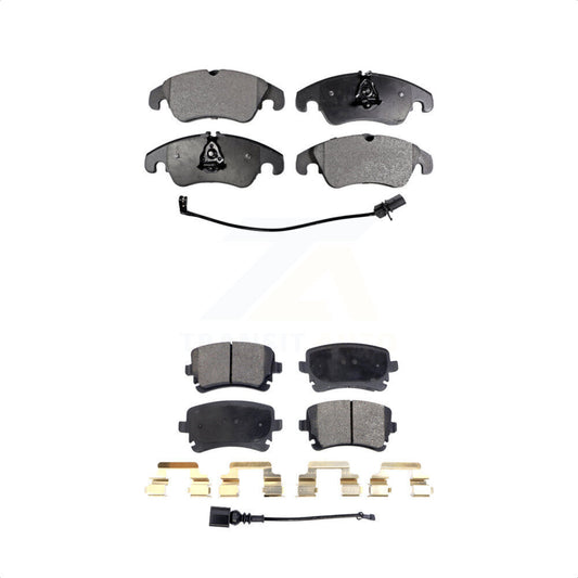 [Avant + Arrière] Kit de plaquette (céramique) de frein pour Audi S4 S5 A4 allroad KTC-100647 par TEC