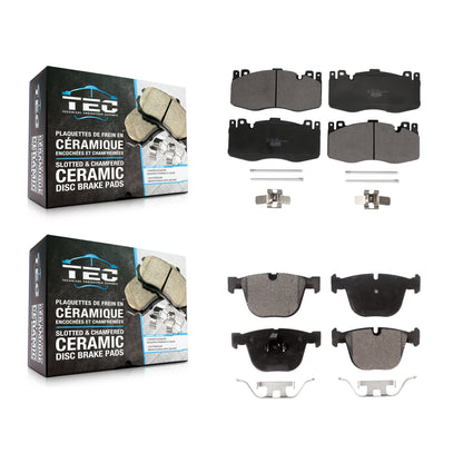 [Avant + Arrière] Kit de plaquette (céramique) de frein pour BMW X5 X6 M KTC-100668