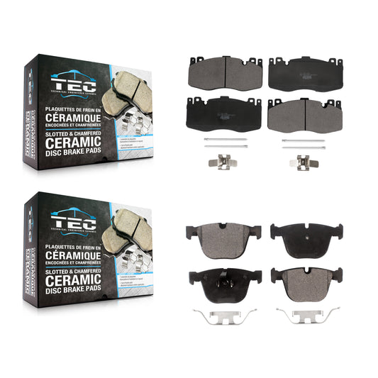 [Avant + Arrière] Kit de plaquette (céramique) de frein pour BMW X5 X6 M KTC-100668