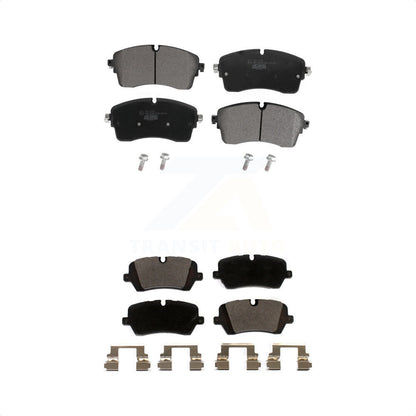 [Avant + Arrière] Kit de plaquette (céramique) de frein pour 2018 Land Rover Range 3.0L avec DIESEL engine avec Dual Piston Caliper KTC-100672 par TEC