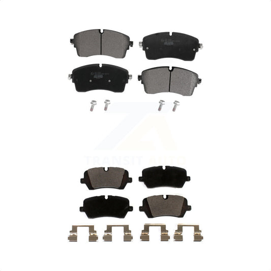 [Avant + Arrière] Kit de plaquette (céramique) de frein pour 2018 Land Rover Range 3.0L avec DIESEL engine avec Dual Piston Caliper KTC-100672 par TEC