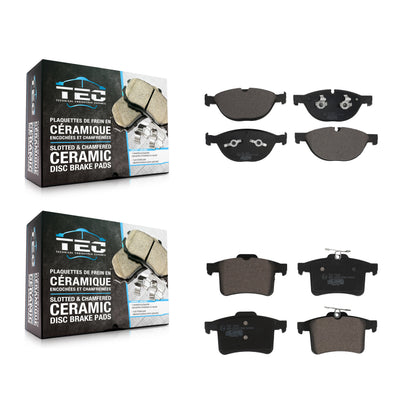 [Avant + Arrière] Kit de plaquette (céramique) de frein pour Jaguar XF XJ XKR XFR XJR XFR-S KTC-100678