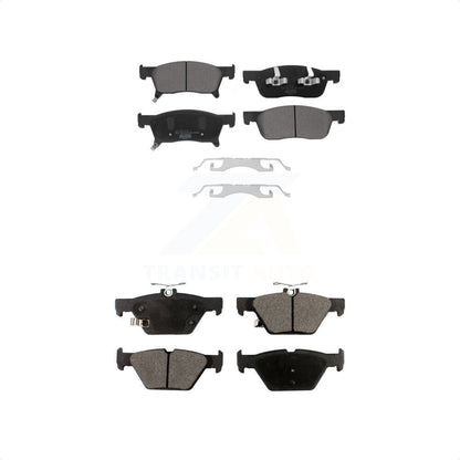 [Avant + Arrière] Kit de plaquette (céramique) de frein pour 2019-2022 Subaru Ascent KTC-100680 par TEC